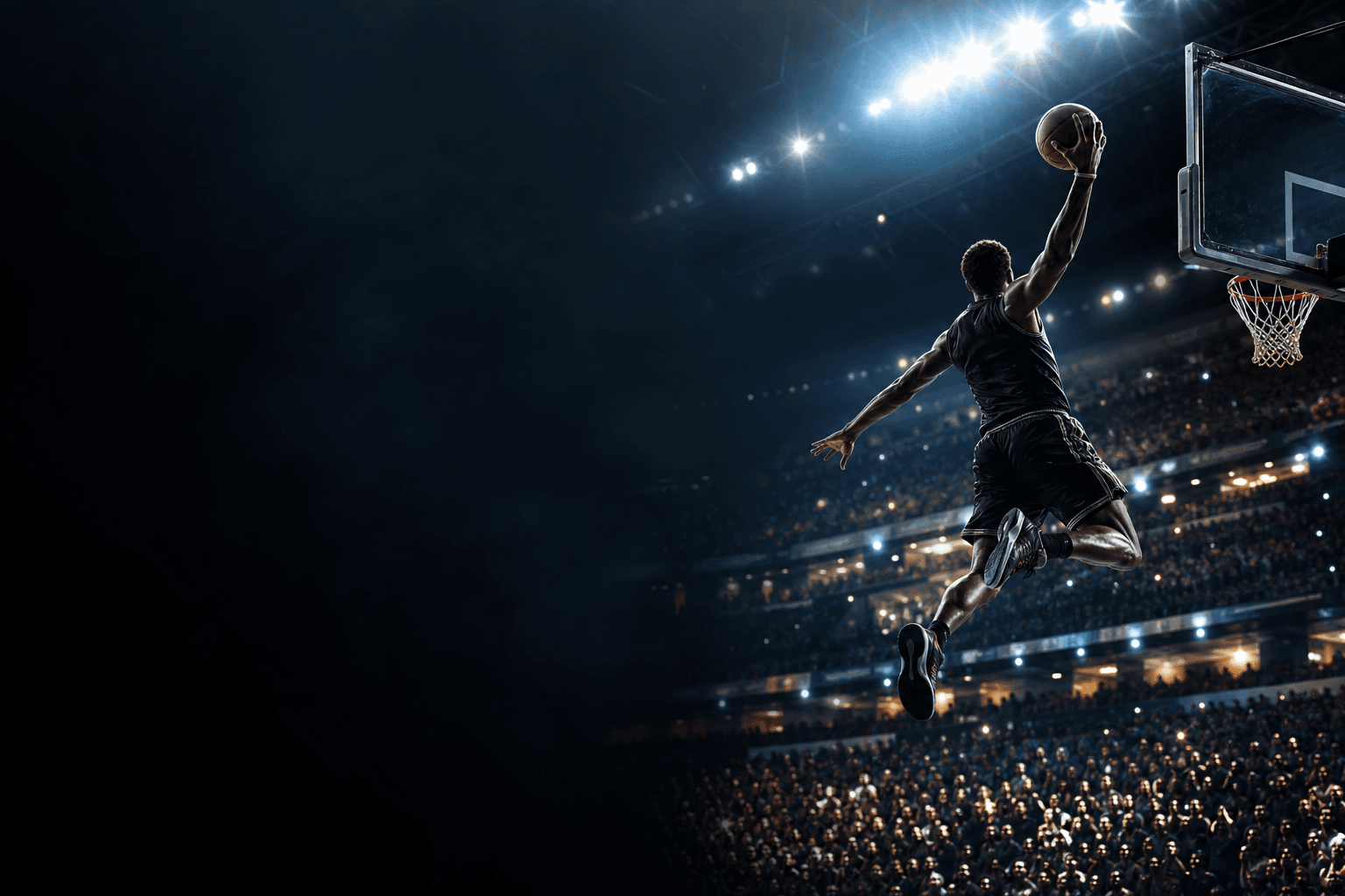 Live sports event surrounded by active fan attention
